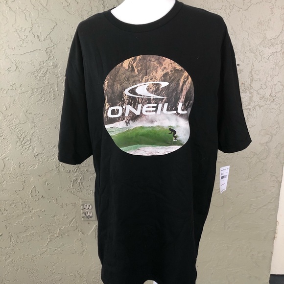 Men’s O’Neill XL Black Cotton Tee Set of 2 - Picture 2 of 5